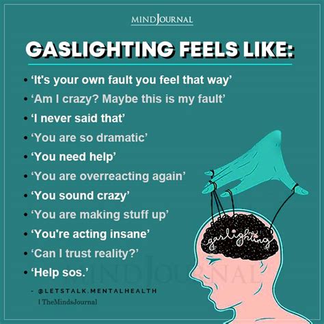 things people say when gaslighting