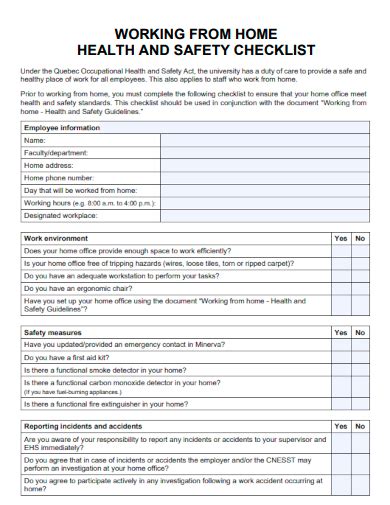 things to consider when working from home