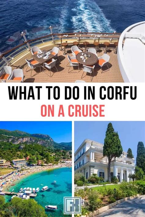 things to do in corfu greece from cruise ship