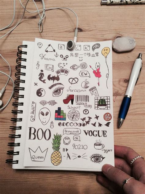 Things To Draw In Your Notebook