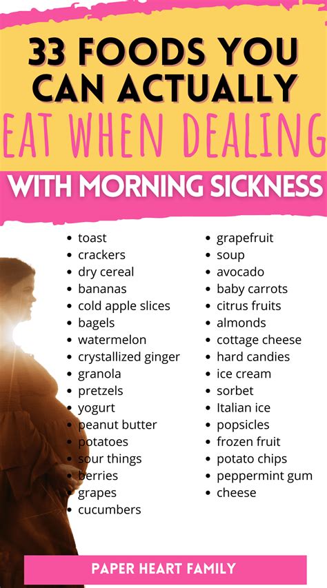 things to help with nausea in first trimester
