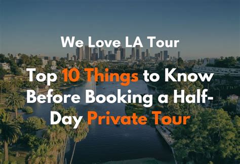 things to know before booking tours