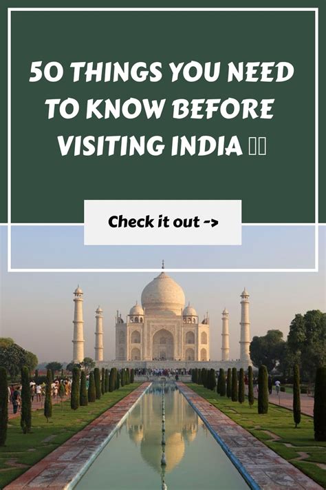 Things To Know Before Visiting India