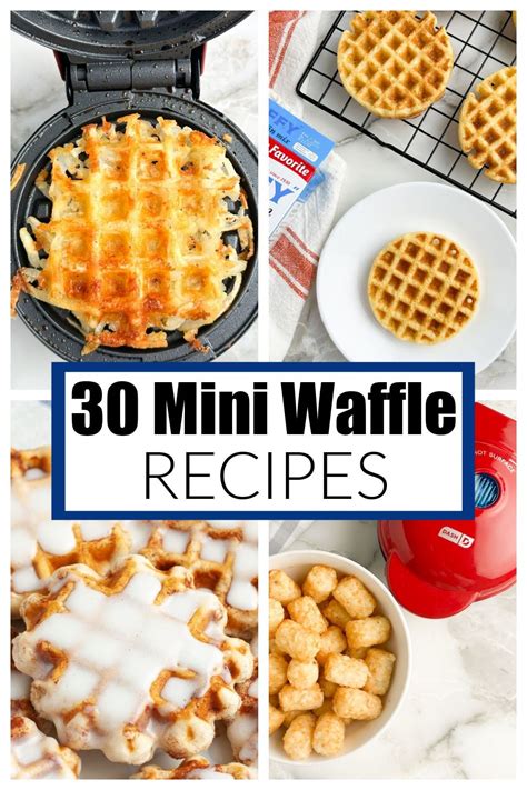 Things To Make With My Mini Waffle Maker