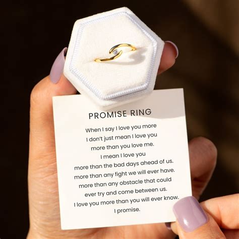 Things To Promise With A Promise Ring