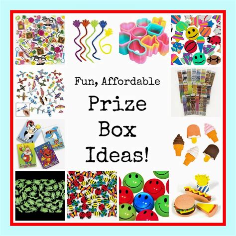 Things To Put In A Prize Box