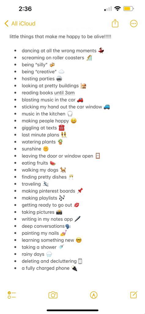 Things To Put In Your Notes On Iphone