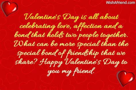 things to say to a friend on valentine's day