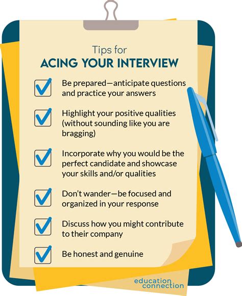 things to work on interview
