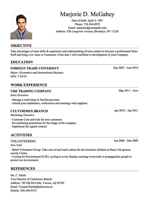 things to write about myself in a cv
