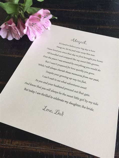 things to write in a letter to the bride