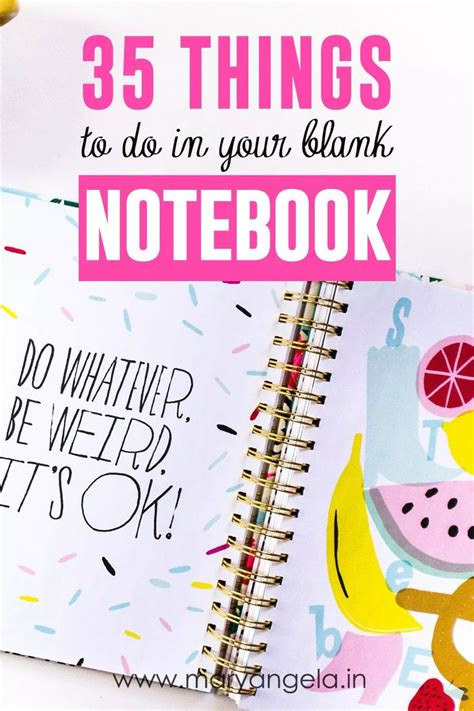 things to write in a notebook when bored