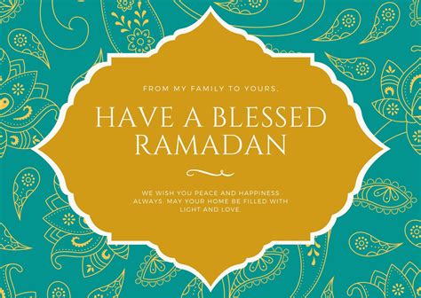 things to write in a ramadan card