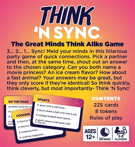 Think Nsync Game Questions
