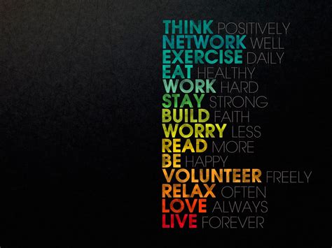 think positively network well wallpaper hd