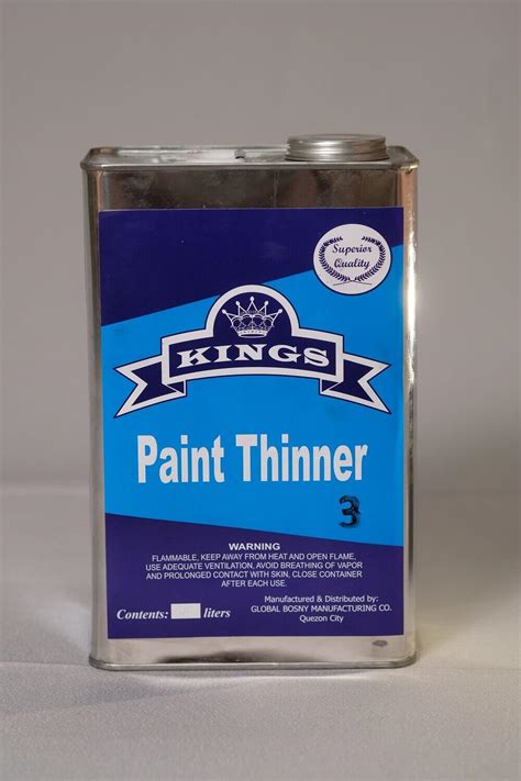 Thinner For Paint Wash