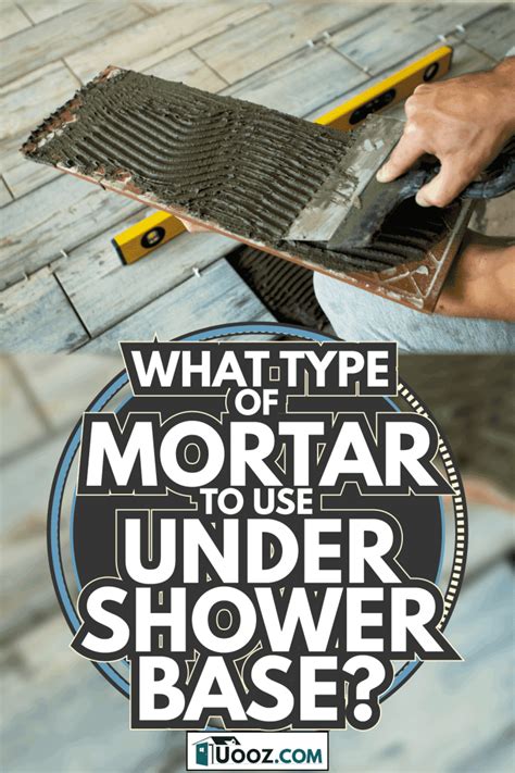 Thinset Mortar Under Shower Base