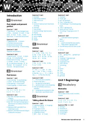 Third Edition Solution Student Book Answers