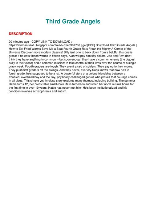 Images Third Grade Angels Pdf Latest