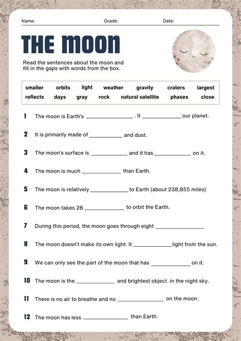 Third Grade Printable Reading Games