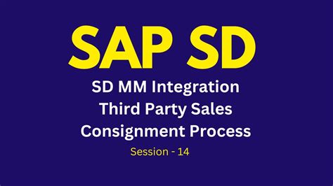 third party process configuration in sap mm