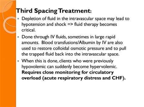 A little about Third Spacing Intracellular fluid contained within