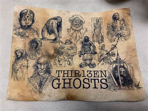 thirteen ghosts black zodiac book