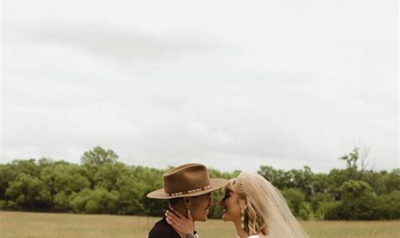 Unveil the Enchanting World of Retro Ranch Weddings: A Country-Rock Symphony