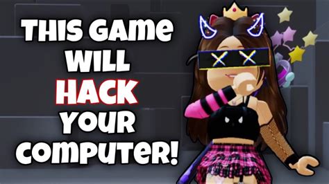 this Roblox Game can HACK YOU… - YouTube
