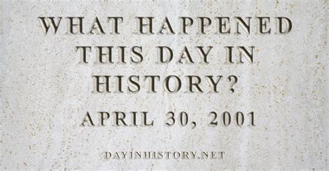 this date in history april 30