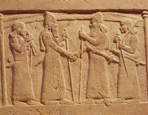 this image portrays the assyrians as