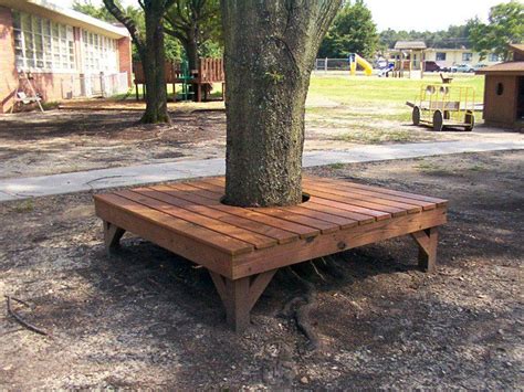 This Old House Tree Bench