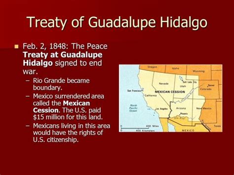 this treaty ended the mexican war