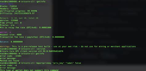 This Type Of Wallet Does Not Support This Command