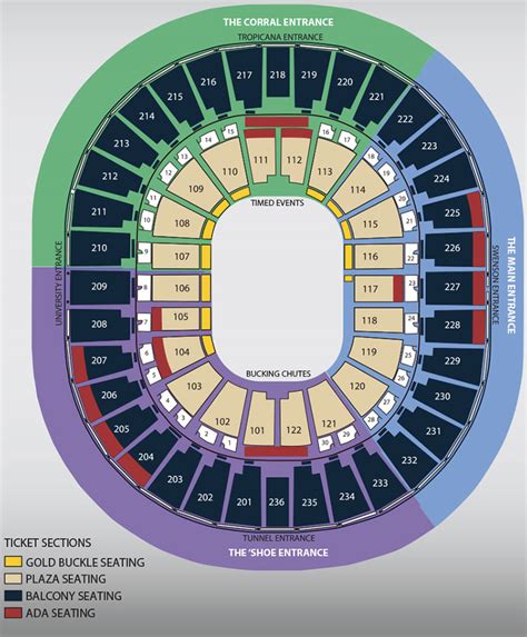 thomas and mack center seating chart nfr