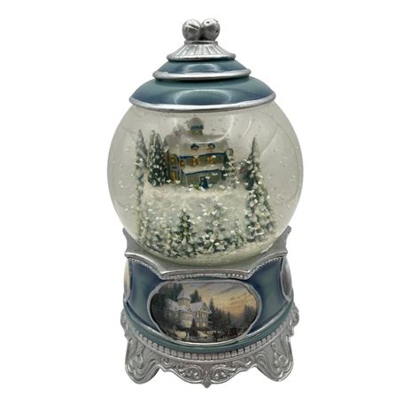 thomas kinkade snow globe