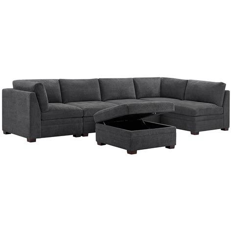 thomasville 6 piece sectional sofa