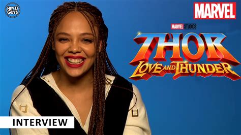 Read Tessa Thompson Interview Thor Love And Thunder 💎