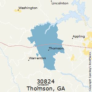 Thomson Ga Zip Code