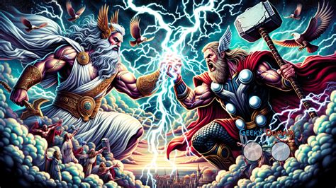 thor vs zeus mythology