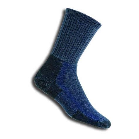 Thorlos Mens Thorlosocks, Light Hiking Crew Sock, 1 pair NAVY 0 N