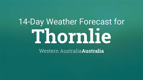 Thornlie Weather Station Record Historical weather for Thornlie, Austria