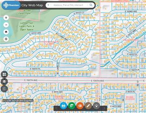 Thornton Gis Map