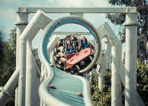 Stealth, the fastest launch coaster in the uk, at Thorpe Park. 