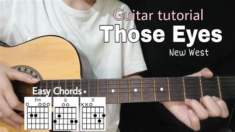 those eyes new west guitar chords