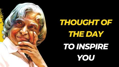 thought of the day for class 1 with meaning short with explanation