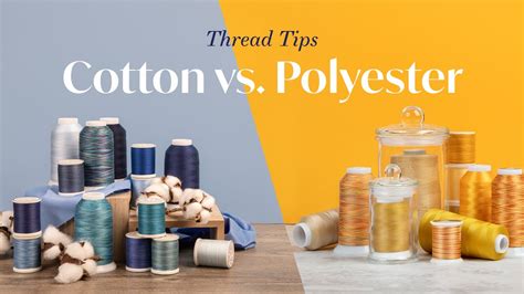 Thread Cotton Vs Polyester