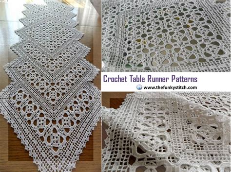 Thread Crochet Table Runner Pattern Free