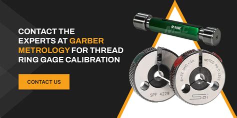 Thread Gage Calibration Procedure