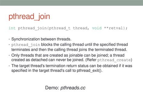 Thread Join Parameters